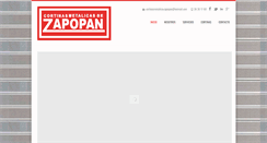 Desktop Screenshot of cortinasmetalicaszapopan.com